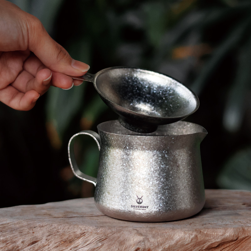 Coffee Equipment For Camping - Titanium Koffie Theepot Ketel Mok Cup